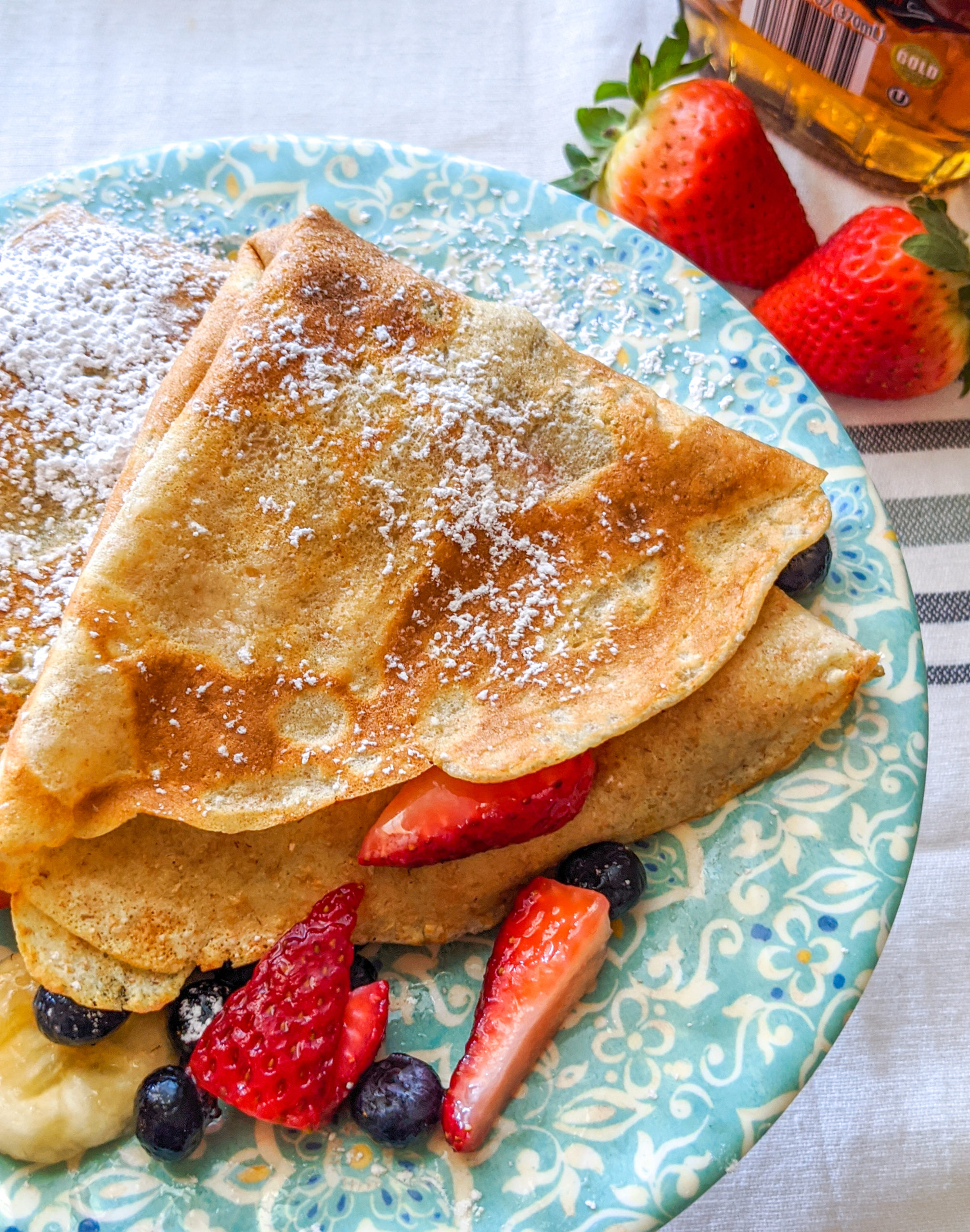 Basic Whole Wheat Crepes: Creative Ways to Use Fruit | The IBS & SIBO ...