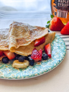 basic whole wheat crepes