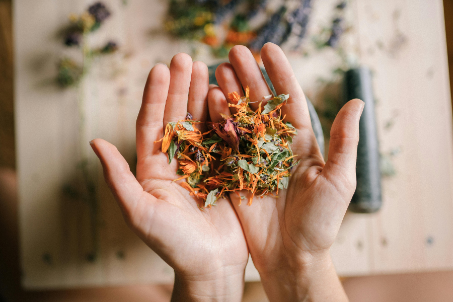 Bitter herbs for digestion